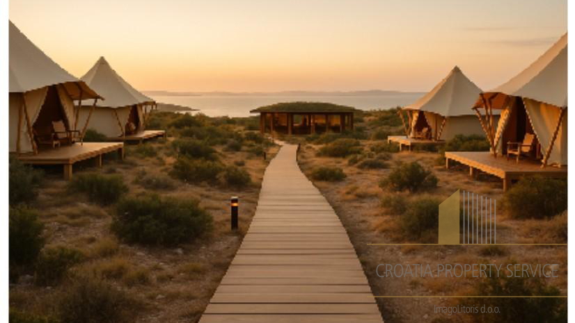 Terreno agricolo esclusivo di 300.000 m² sull'isola di Žut, Kornati!