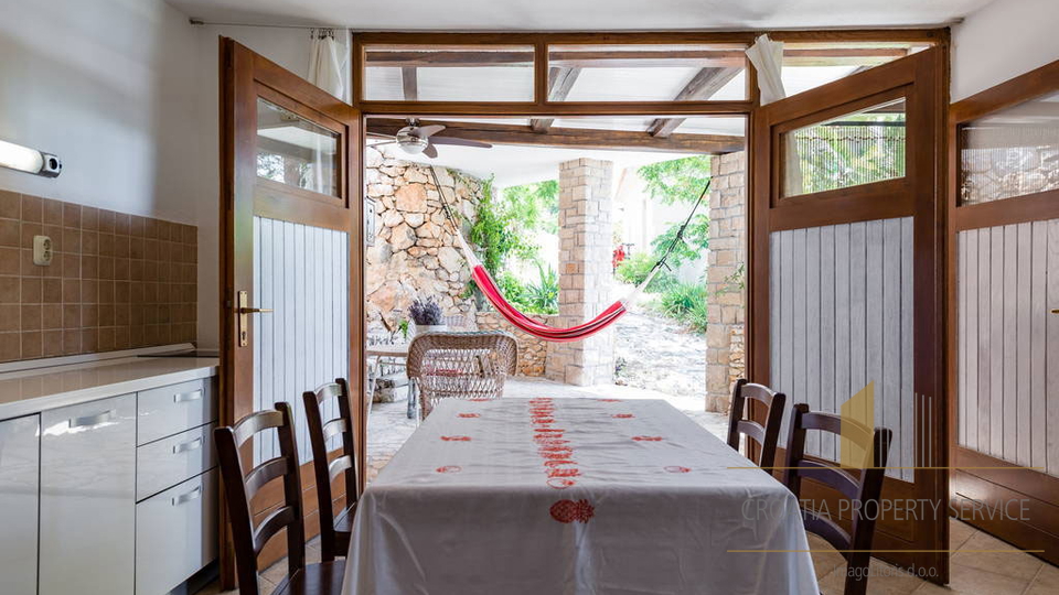 Bellissima casa con vista panoramica sul mare sull'isola di Brač!