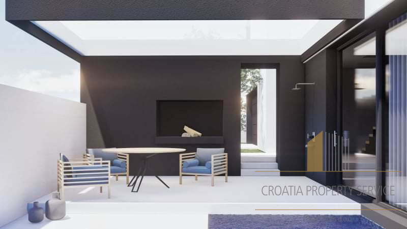 Moderne Villa mit Pool 90 m vom Meer entfernt in der Nähe von Zadar!