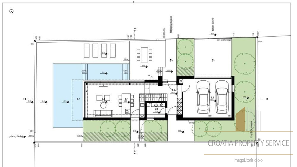 Moderne Villa mit Pool 90 m vom Meer entfernt in der Nähe von Zadar!