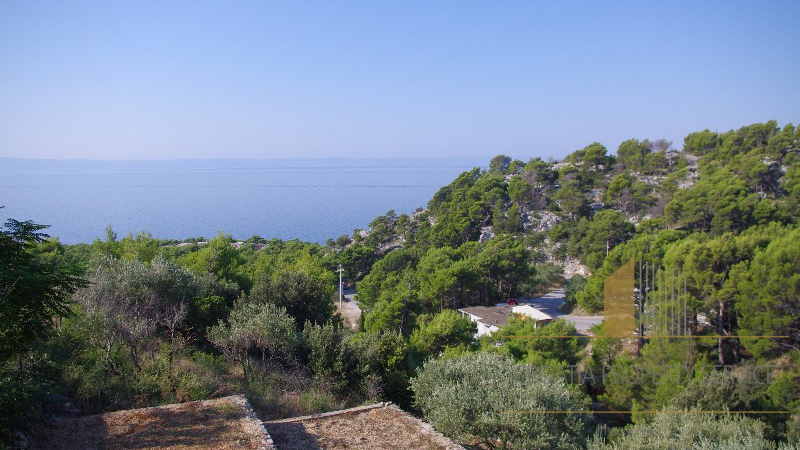 Building land with an open sea view - Krvavica!