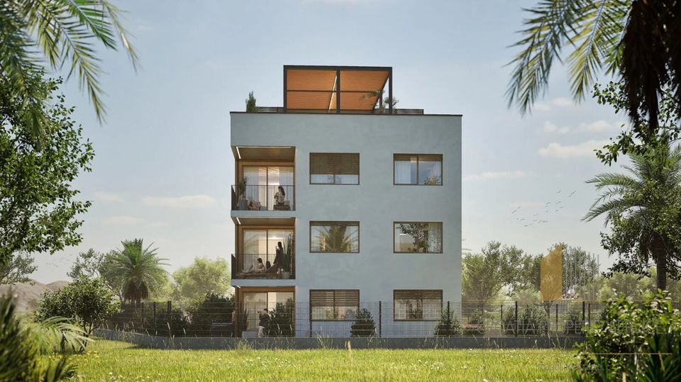 Luxuswohnung mit Garten und Meerblick in einem modernen Neubau - Nin!