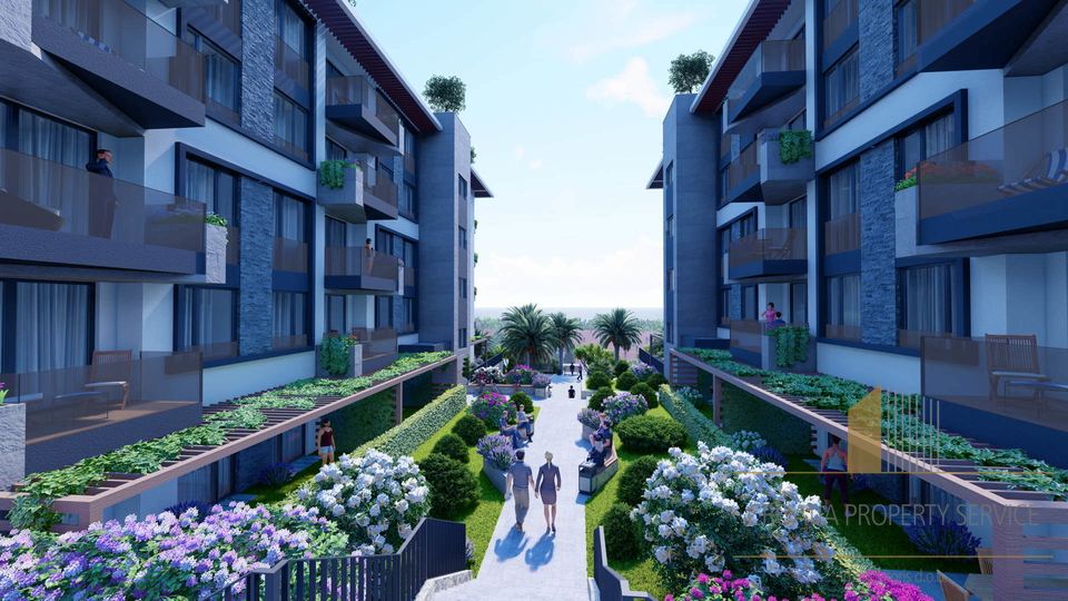 Zweizimmerwohnung mit wunderschönem Meerblick in einem luxuriösen Komplex - Makarska!