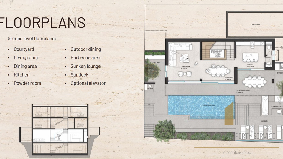 Luxurious villa first line to the sea with a private pier on the island of Korčula!