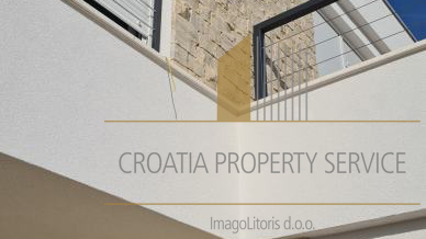 New modern house with swimming pool 100 m from the beach - island of Vir!