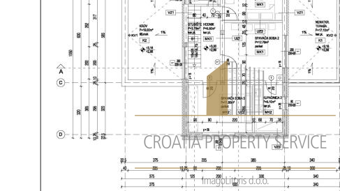 New modern house with swimming pool 100 m from the beach - island of Vir!