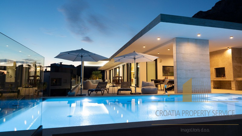Nuova villa di lusso con piscina e splendida vista sul mare - Makarska!