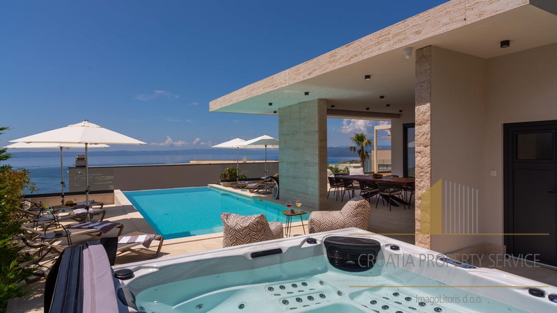 Nuova villa di lusso con piscina e splendida vista sul mare - Makarska!