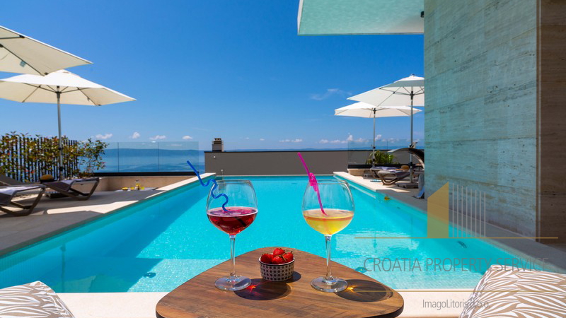 Nuova villa di lusso con piscina e splendida vista sul mare - Makarska!