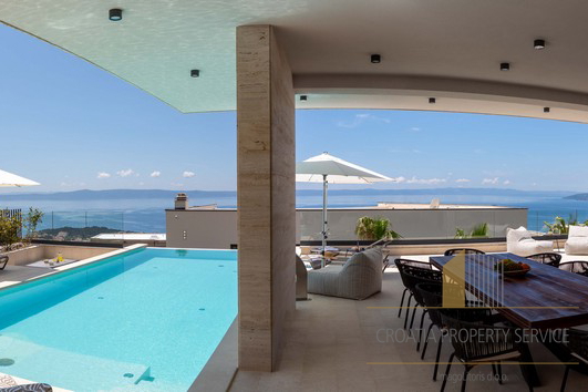 Nuova villa di lusso con piscina e splendida vista sul mare - Makarska!