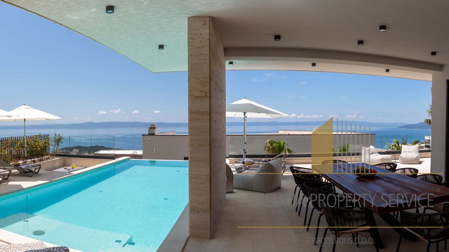 Nuova villa di lusso con piscina e splendida vista sul mare - Makarska!
