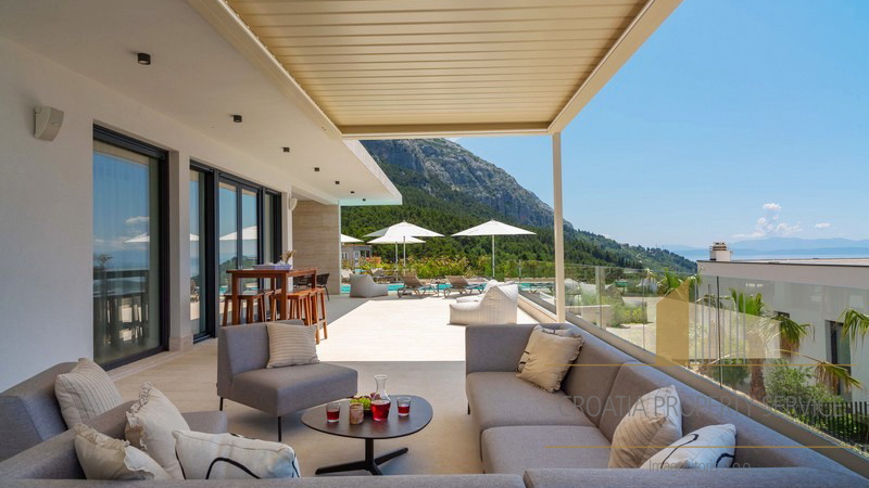 Nuova villa di lusso con piscina e splendida vista sul mare - Makarska!