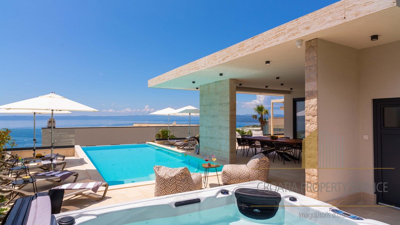 Nuova villa di lusso con piscina e splendida vista sul mare - Makarska!