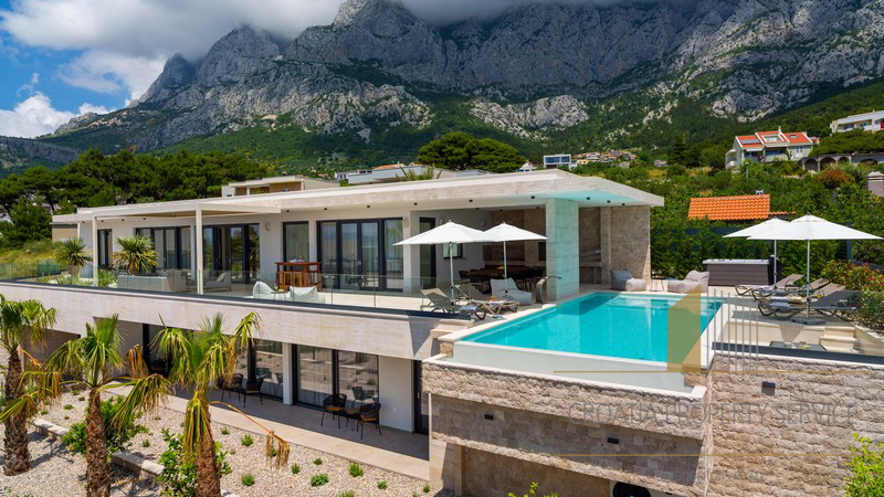 Nuova villa di lusso con piscina e splendida vista sul mare - Makarska!