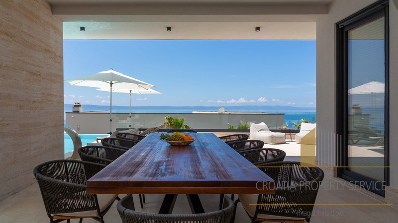 Nuova villa di lusso con piscina e splendida vista sul mare - Makarska!