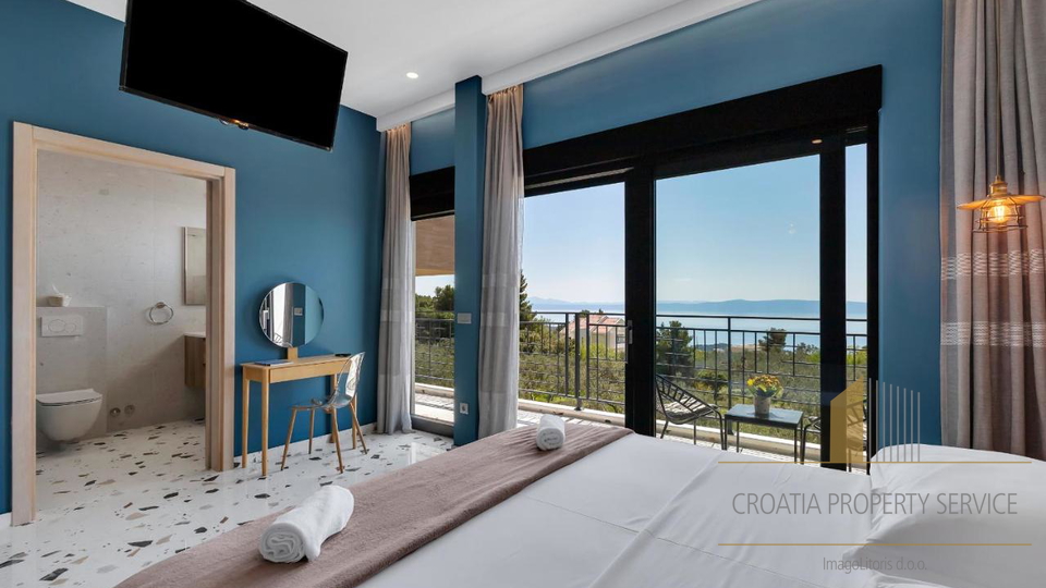 Una villa di lusso unica con vista panoramica sul mare - Makarska!
