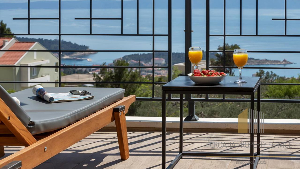 Una villa di lusso unica con vista panoramica sul mare - Makarska!