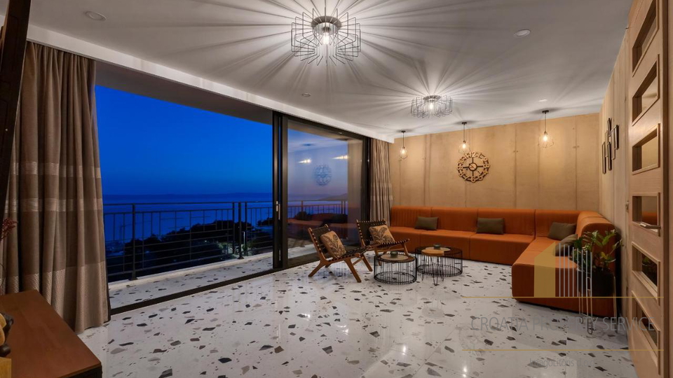 Una villa di lusso unica con vista panoramica sul mare - Makarska!