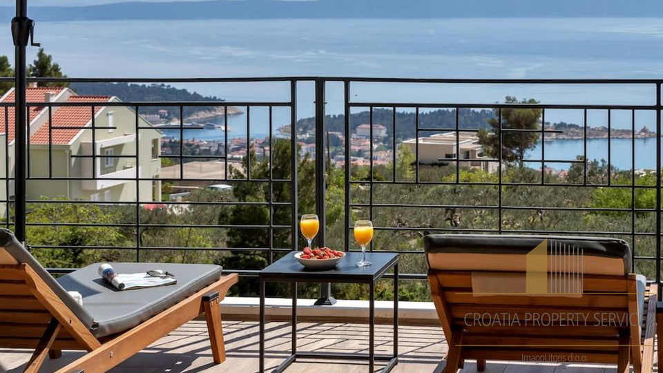 Una villa di lusso unica con vista panoramica sul mare - Makarska!