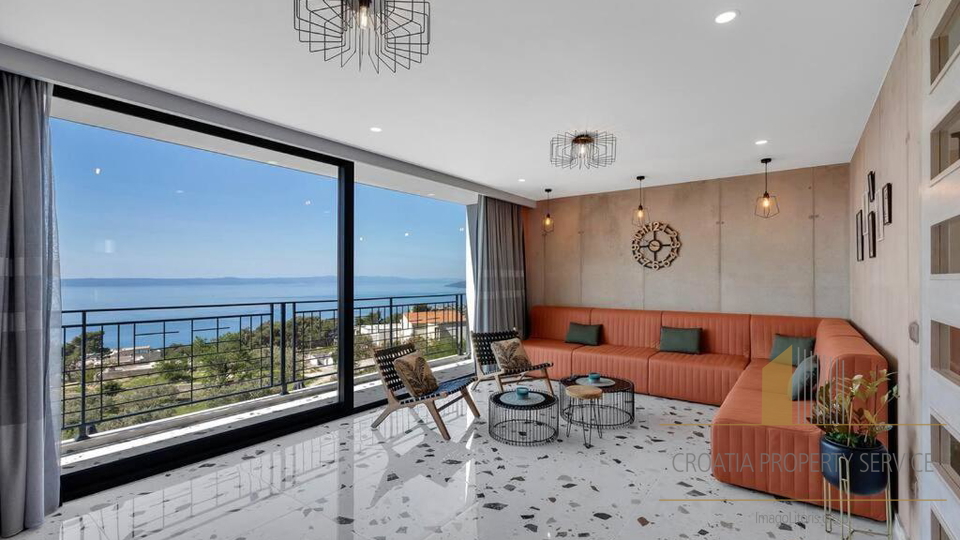 Una villa di lusso unica con vista panoramica sul mare - Makarska!