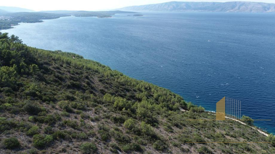 Agricultural land, first row by the sea on the island of Hvar!