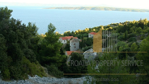 Building plot with open sea view - Gromin Dolac, Hvar!