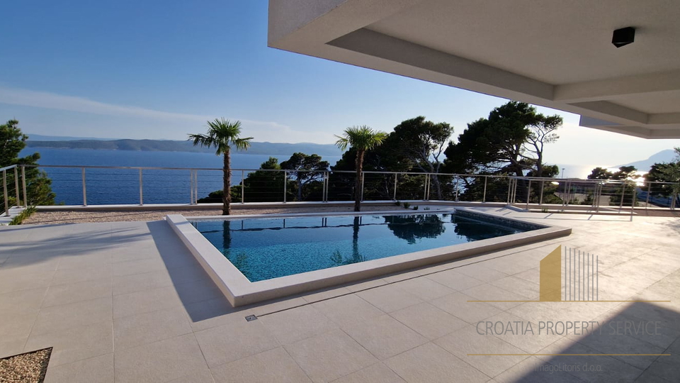 Modern luxury villa with panoramic sea view - Brela!