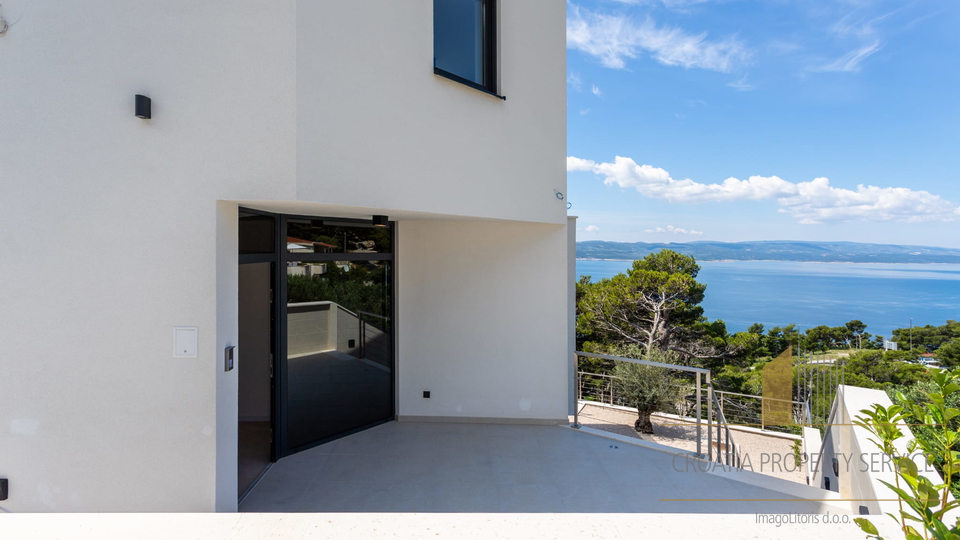 Modern luxury villa with panoramic sea view - Brela!