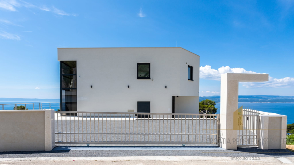 Modern luxury villa with panoramic sea view - Brela!