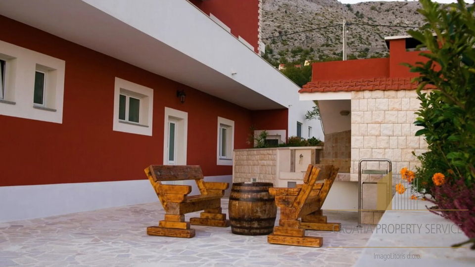 Luxusvilla mit Panoramablick auf die Stadt, das Meer und die Inseln in der Umgebung von Split!