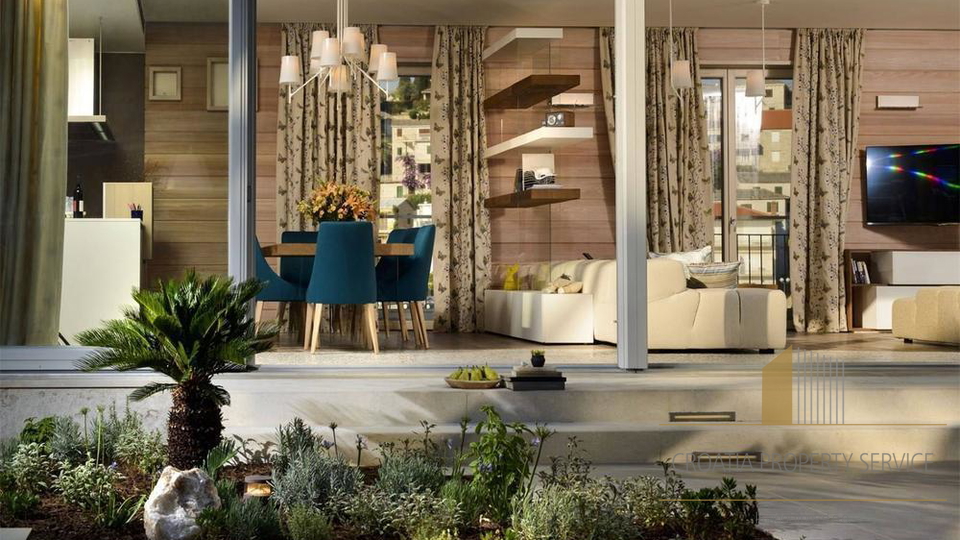 Villa di lusso con design premiato in prima linea sul mare - isola di Brač!