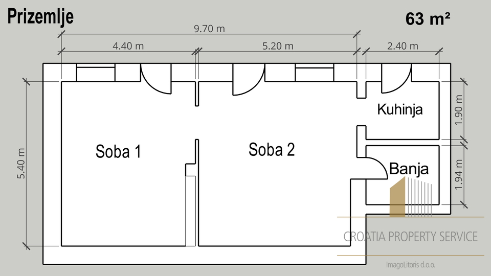 Casa, 230 m2, Vendita, Gruda