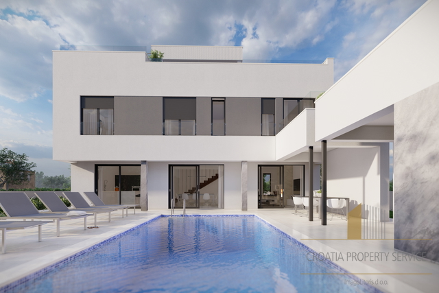 Luxusvilla mit Pool und Dachterrasse in der Nähe von Zadar!