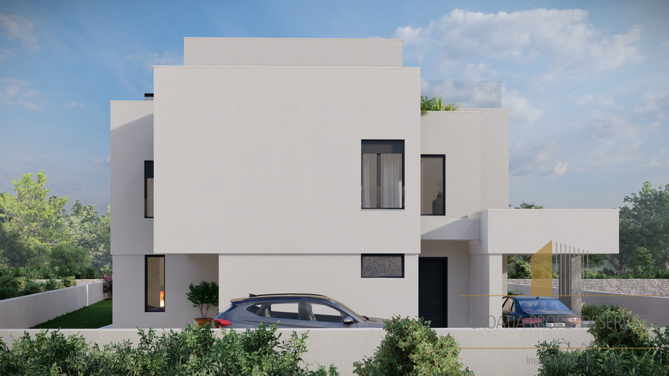 Luxusvilla mit Pool und Dachterrasse in der Nähe von Zadar!