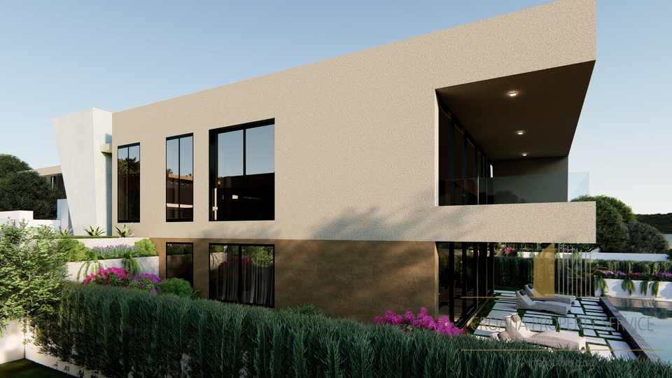Modern luxury villa in a exclusive location by the beach - Zaton!