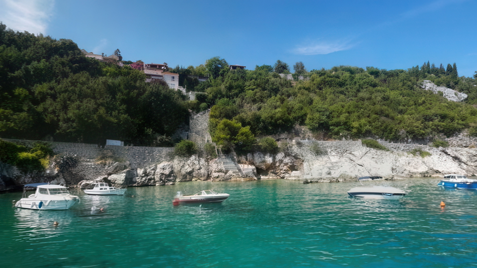 Beautiful villa in the first row by the sea and a beautiful beach near Dubrovnik&excl;