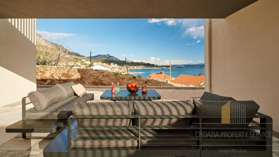 Exklusive Villa am Meer mit Blick im Herzen Dalmatiens