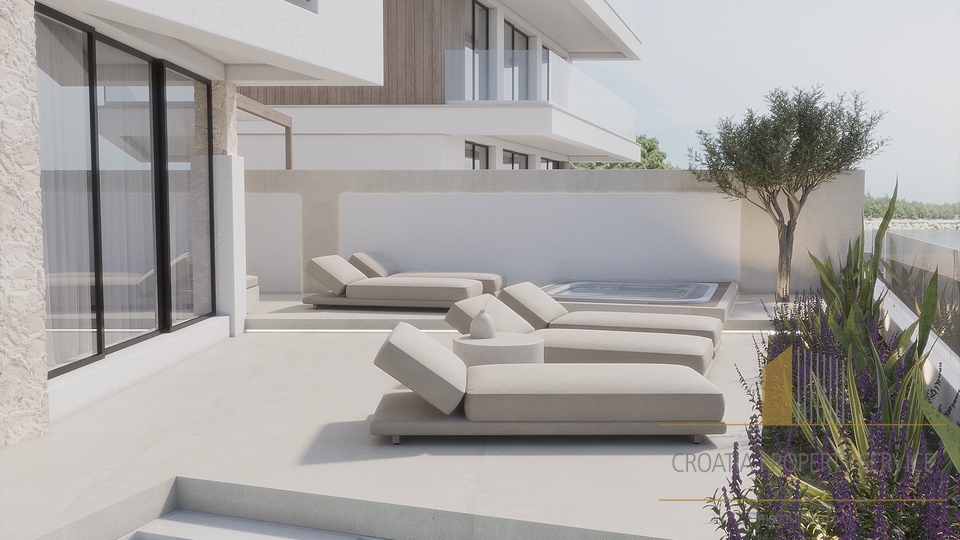 Meravigliosa ed elegante villa di prima fila sul mare - Sukošan!