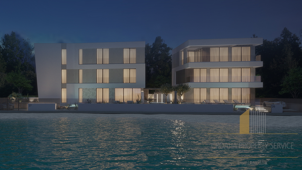 Meravigliosa ed elegante villa di prima fila sul mare - Sukošan!