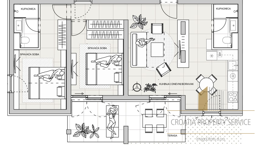 Appartamento, 71 m2, Vendita, Sveti Filip i Jakov
