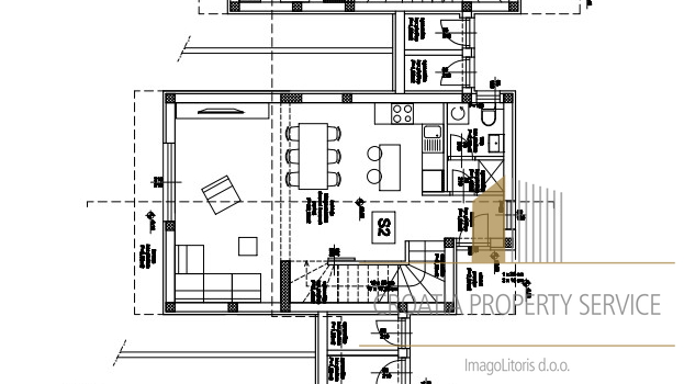 Spacious two-story apartment in a new building near Šibenik!