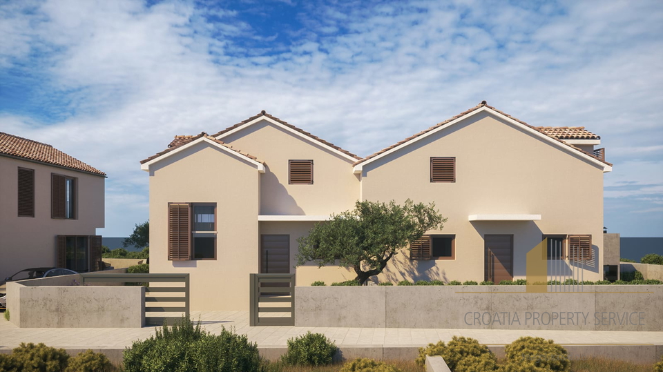 Spacious two-story apartment in a new building near Šibenik!