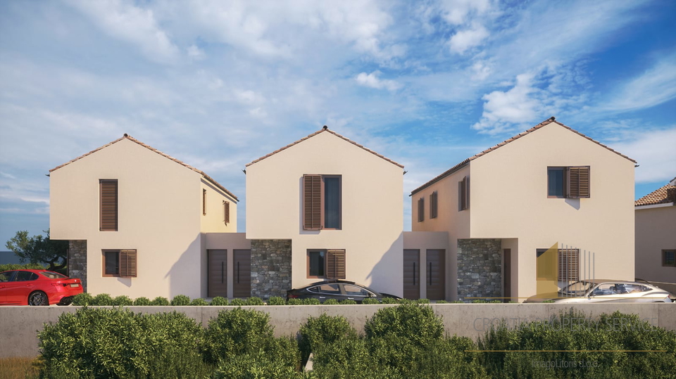Spacious two-story apartment in a new building near Šibenik!
