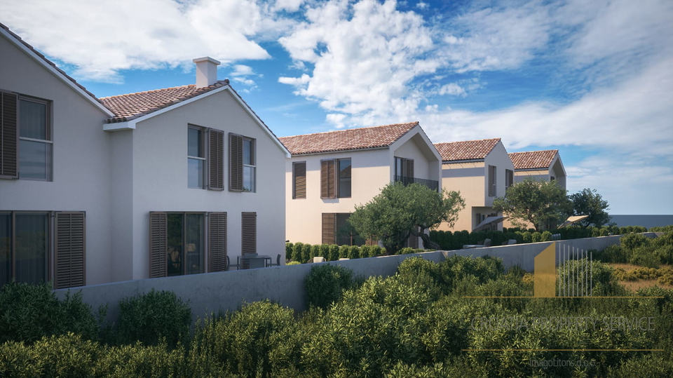 Spacious two-story apartment in a new building near Šibenik!