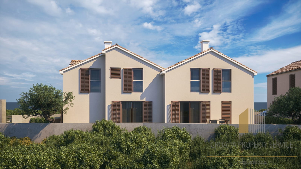 Spacious two-story apartment in a new building near Šibenik!