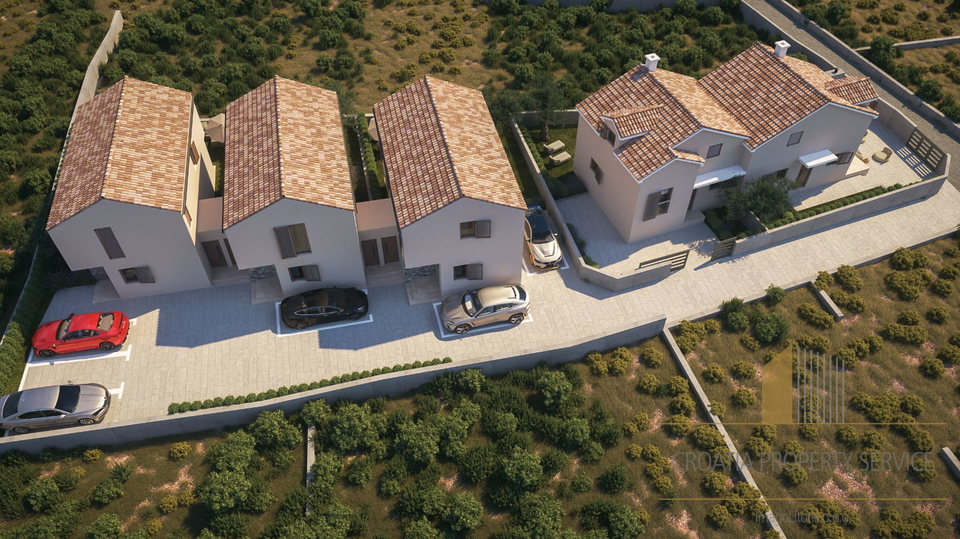 Spacious two-story apartment in a new building near Šibenik!