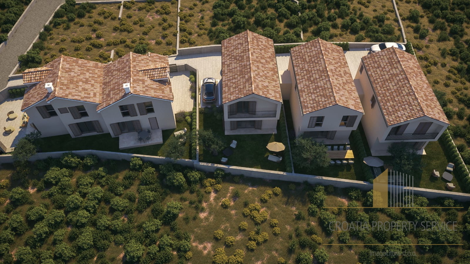 Spacious two-story apartment in a new building near Šibenik!
