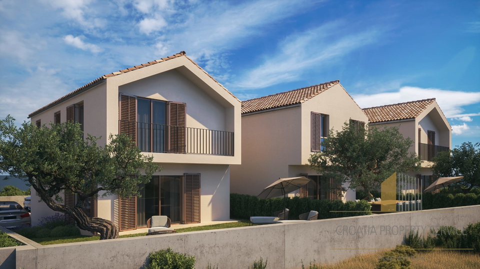 Spacious two-story apartment in a new building near Šibenik!