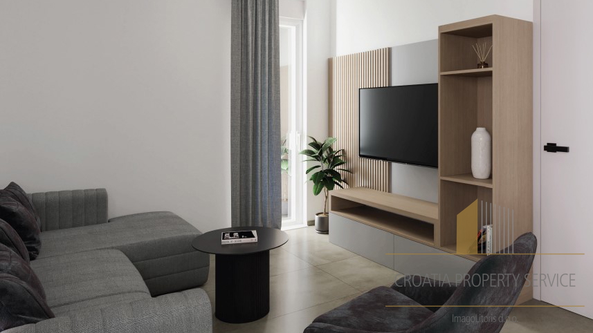 Apartment in a luxurious new building with a view of the sea on the island of Čiovo!