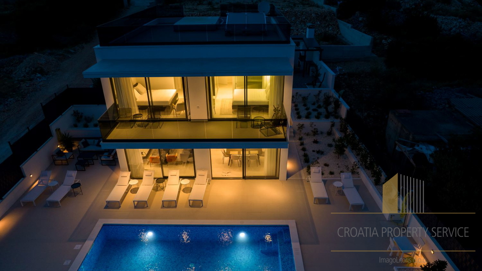 New luxury villa with a beautiful sea view - Čiovo!